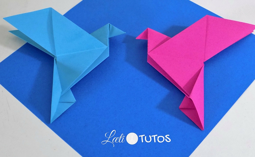 Comment faire une colombe en origami (Tutoriel Facile)